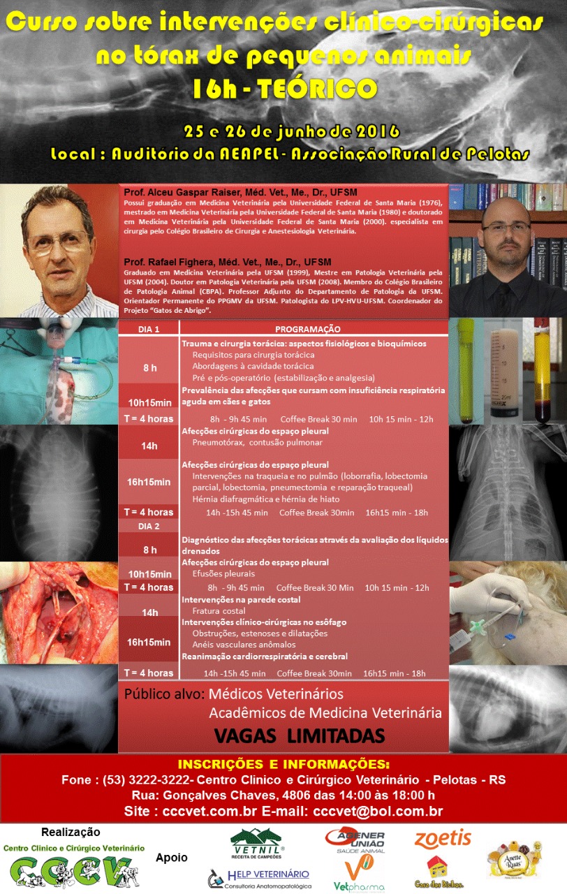 Intervenções Clínico-cirúrgicas no Tórax